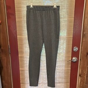 a n d e a w y Black and Gray Houndstooth Slim Fit Pants